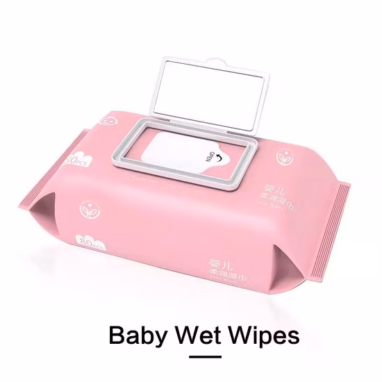 Top Quality Organic Baby Product Wet Wipes for Soft/Skin-Friendly/Baby/ Disinfecting/ Kitchen/Pet