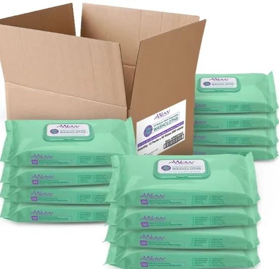Microfibra especial no tejido desechable Caja de plástico al por mayor Desinfectante Toallitas húmedas de embalaje suave \ Toallita desinfectante / Toallitas para manos y gimnasio / Ipa y alcohol Toallitas húmedas FDA y EPA
